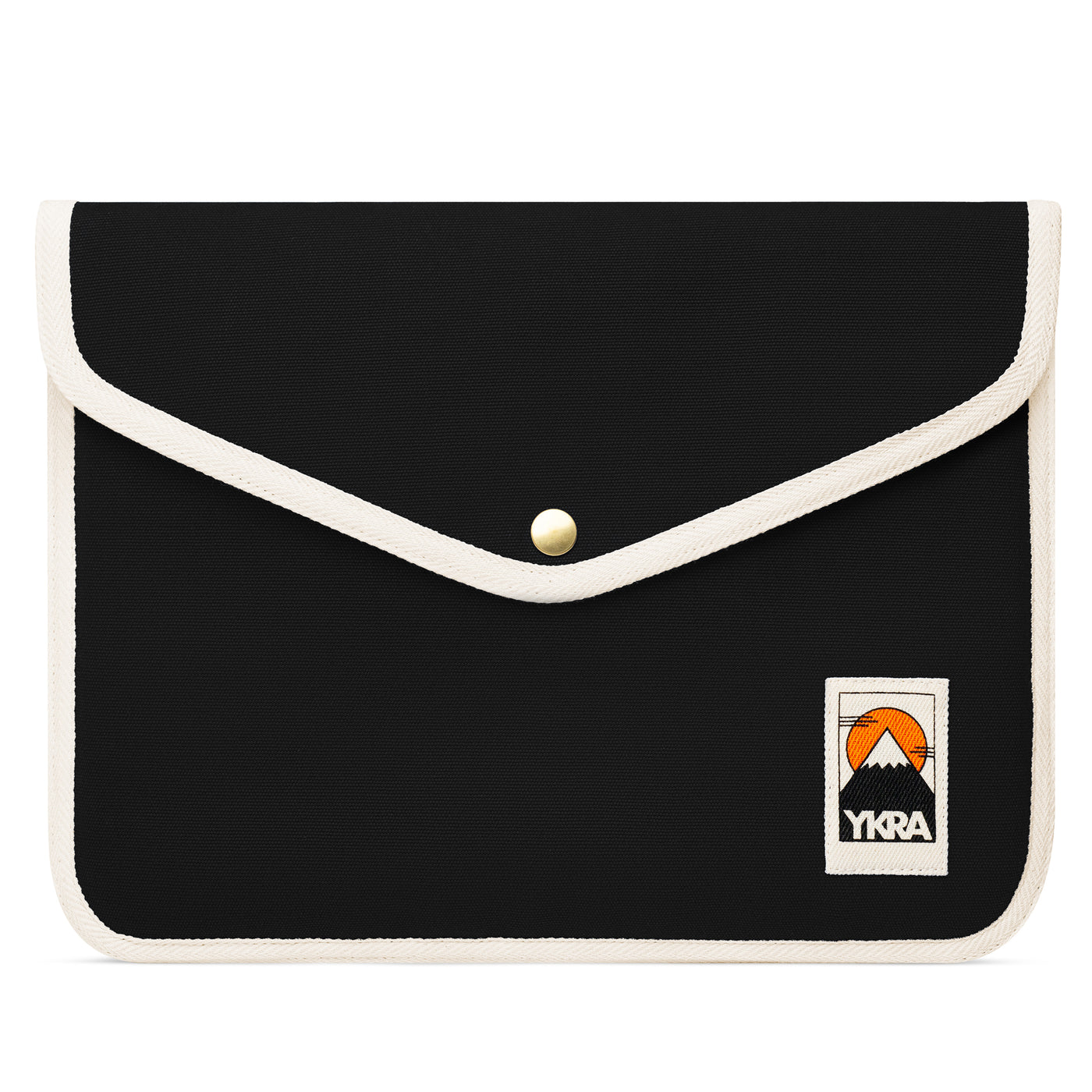 ykra laptop case small - black