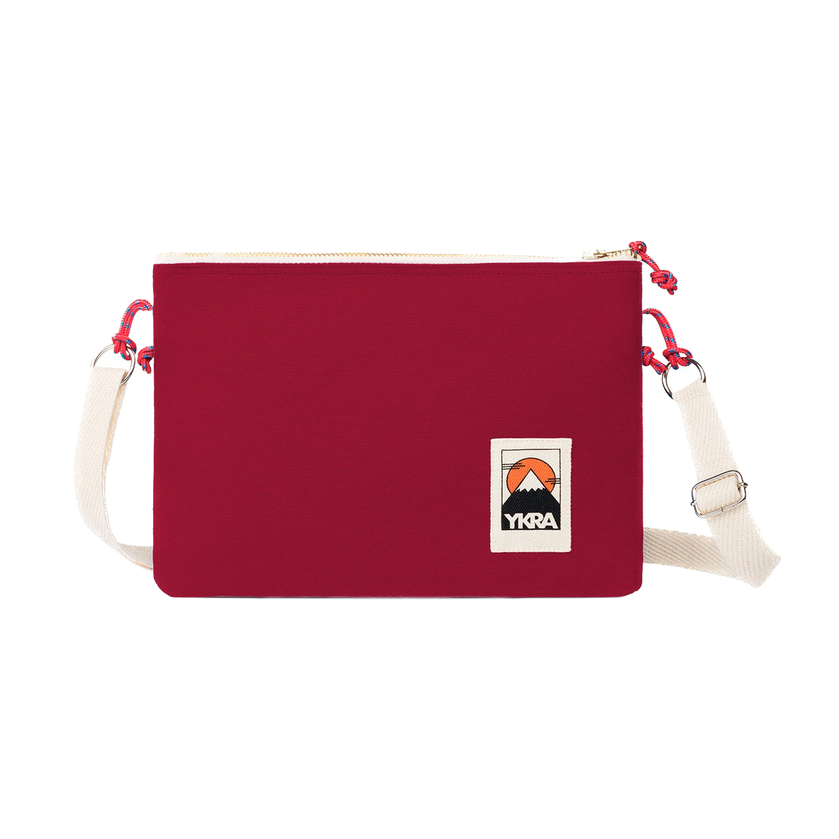 ykra side pouch - bordeaux