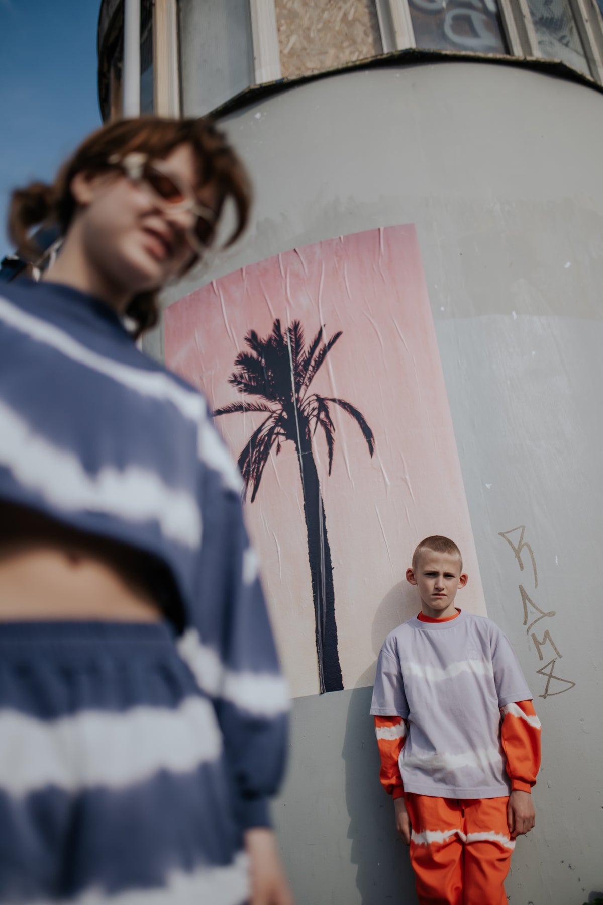 tee shirt - lavender fog tie dye