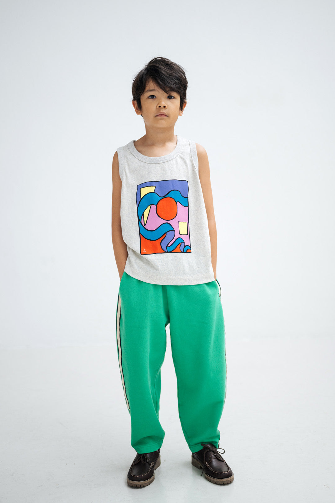 singlet - light mixed cream