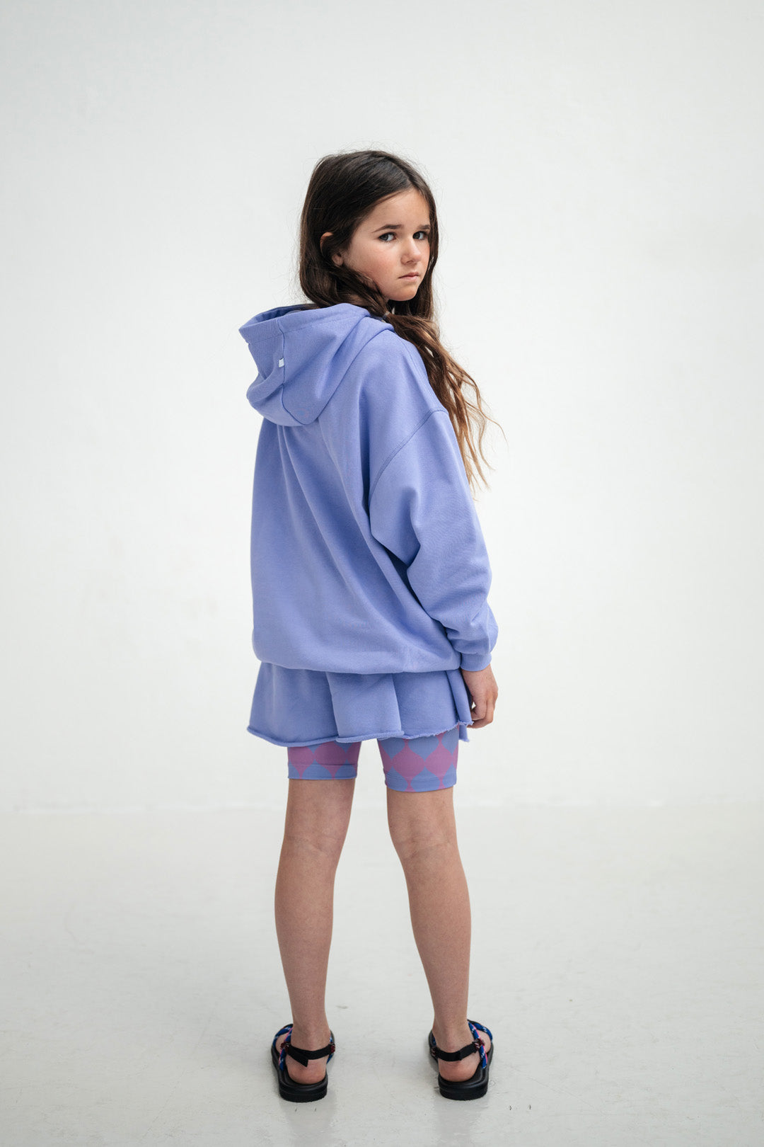 biker short - soft harlequin