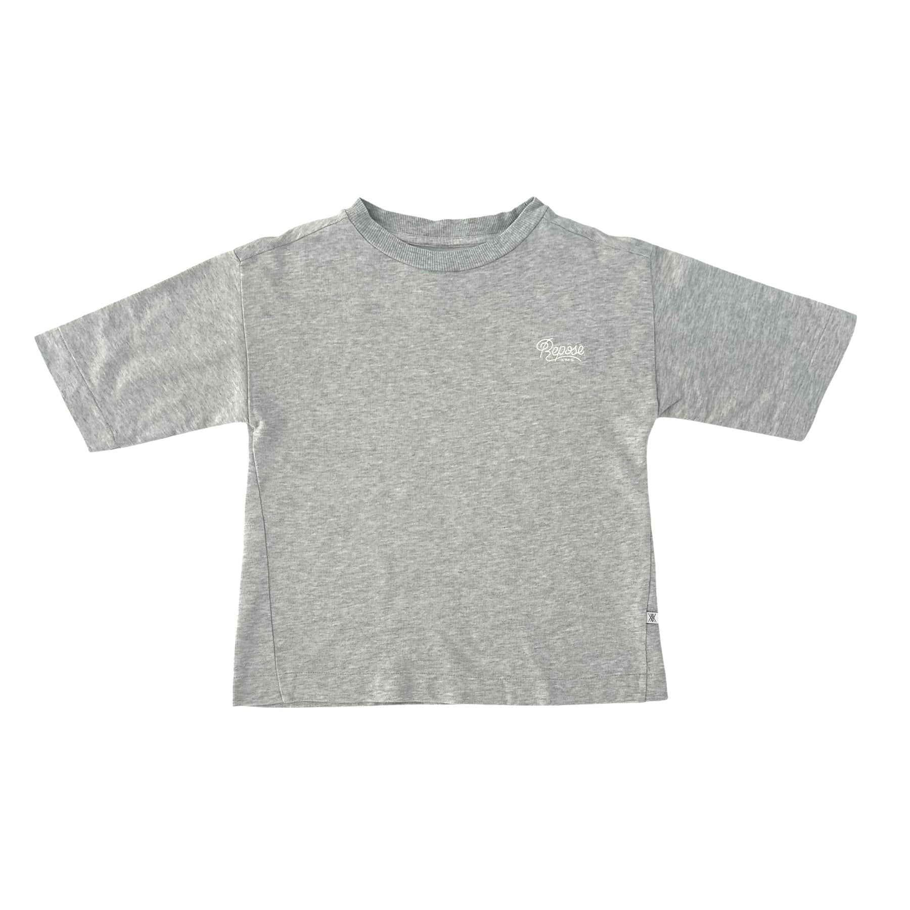 Repose AMS tee sweat grey melange size 6