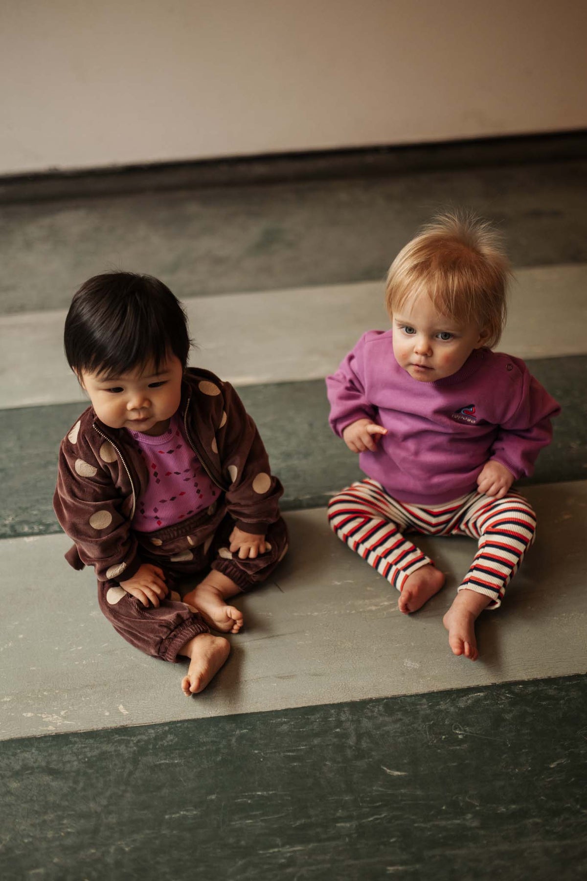 cozy drop sweater purple orchid