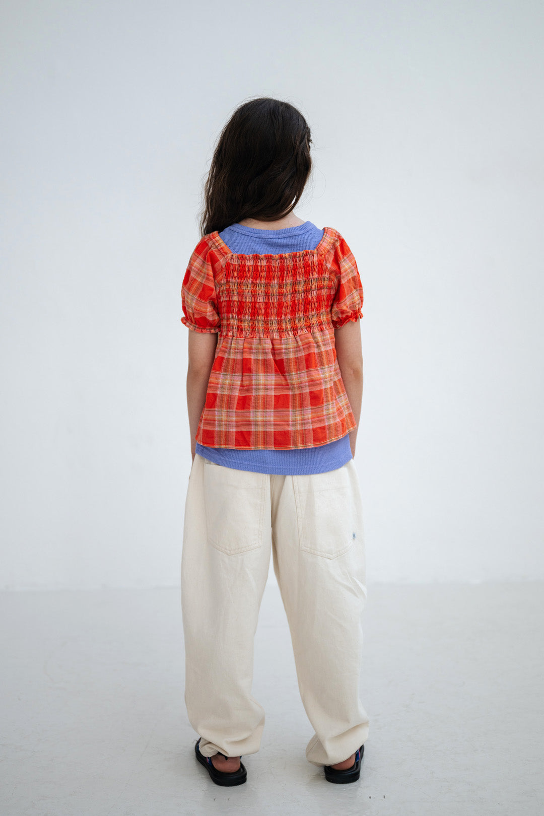 barrel pant - ecru