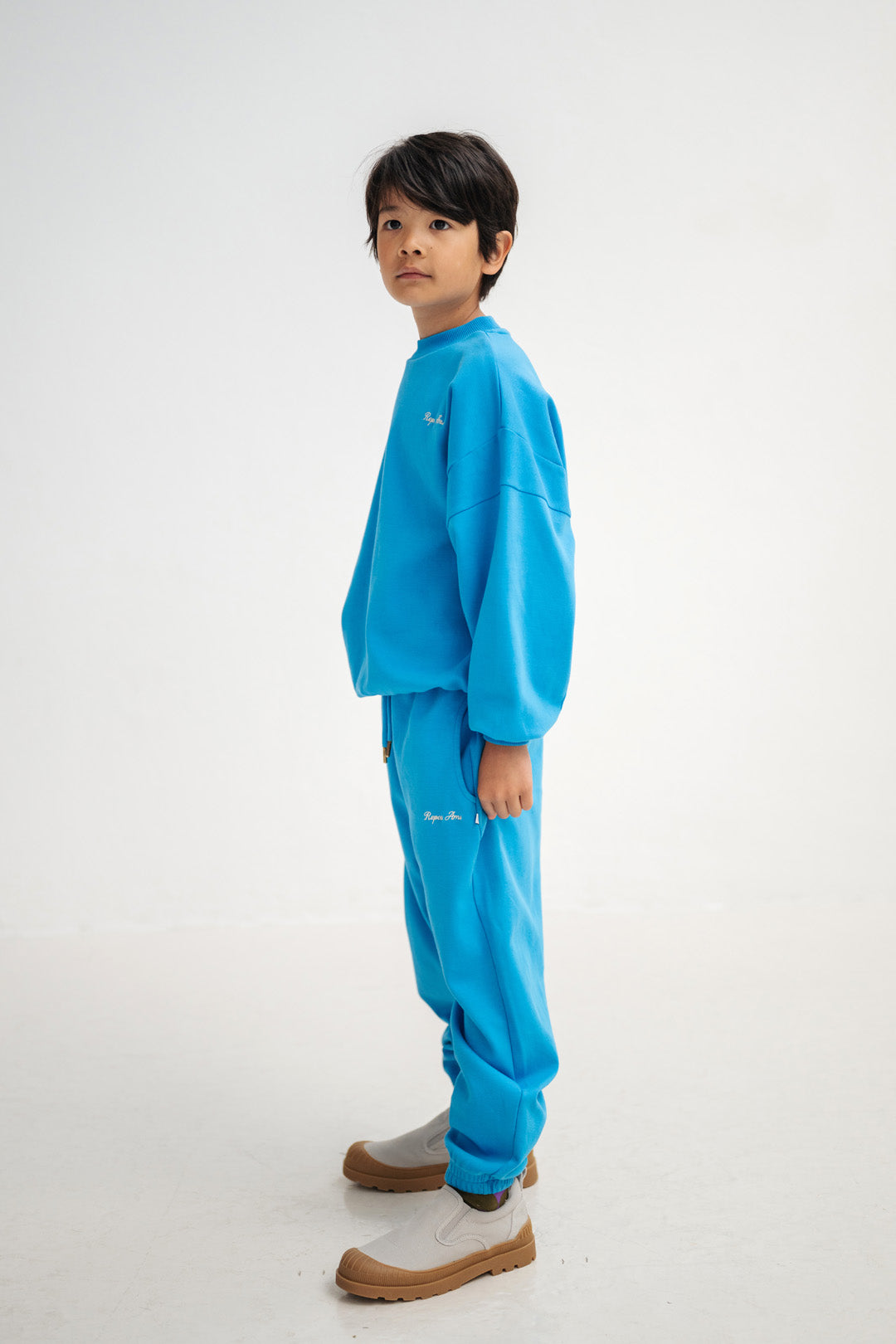 crewneck sweater - azure wave