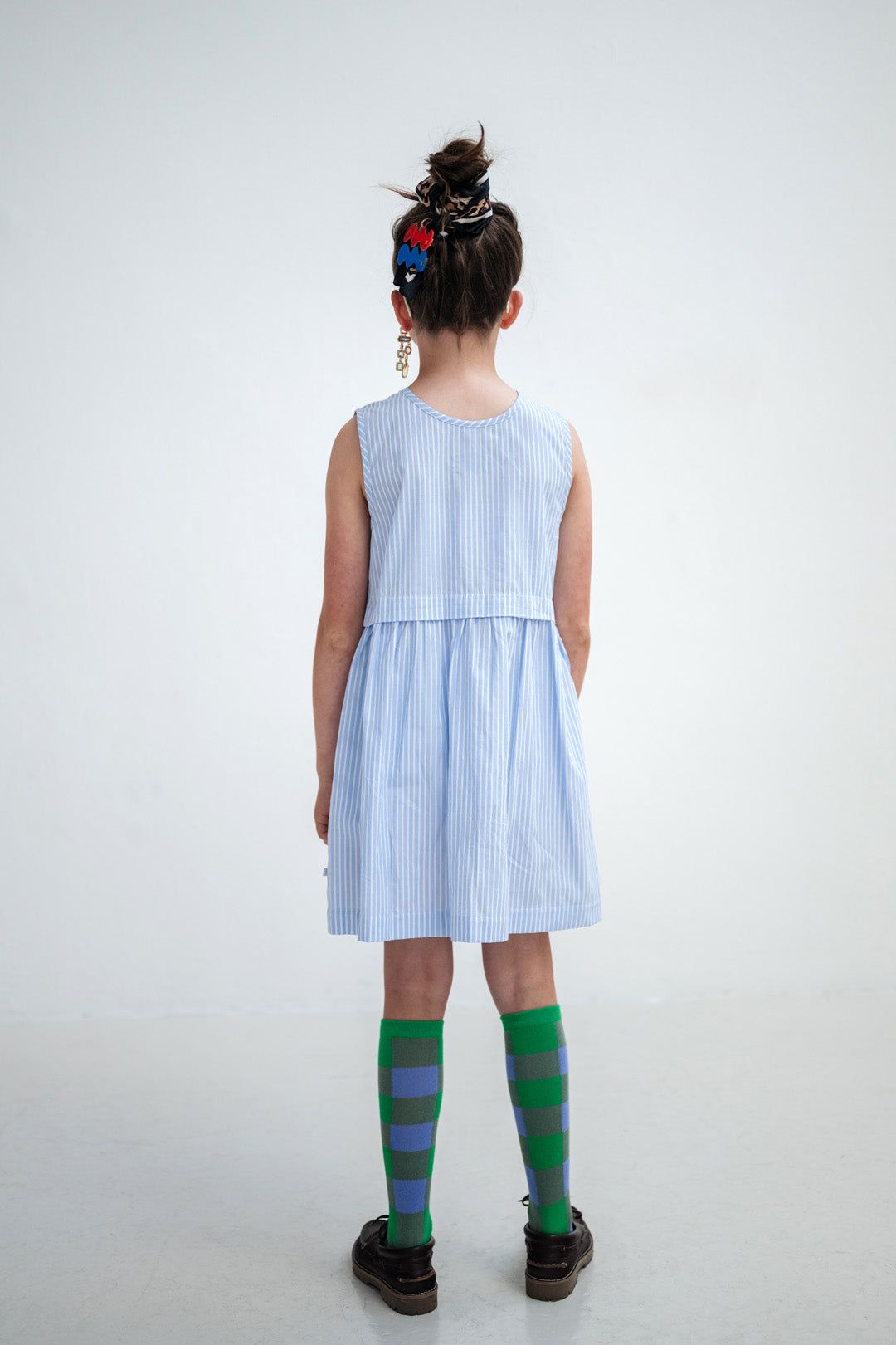 line dress - oxford stripe