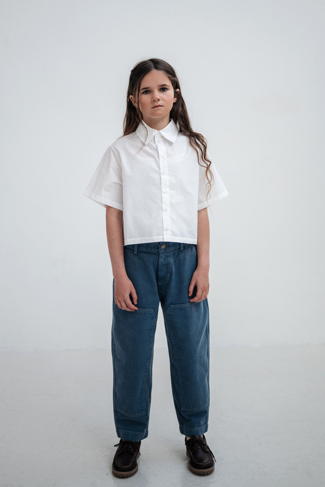 worker pant - deep sea blue