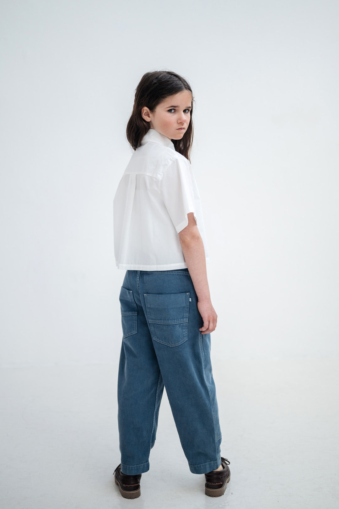 worker pant - deep sea blue