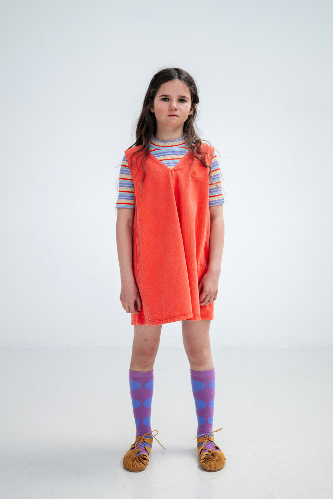 knee socks - soft harlequin bloom