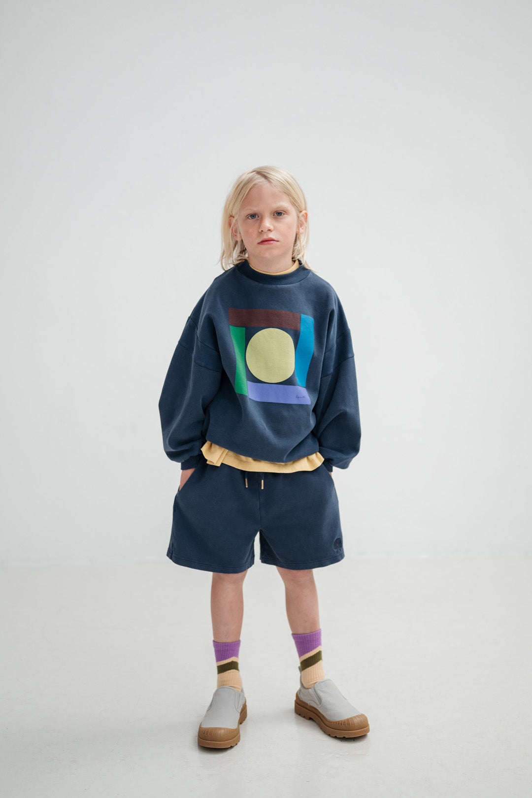 shorty - midnight teal
