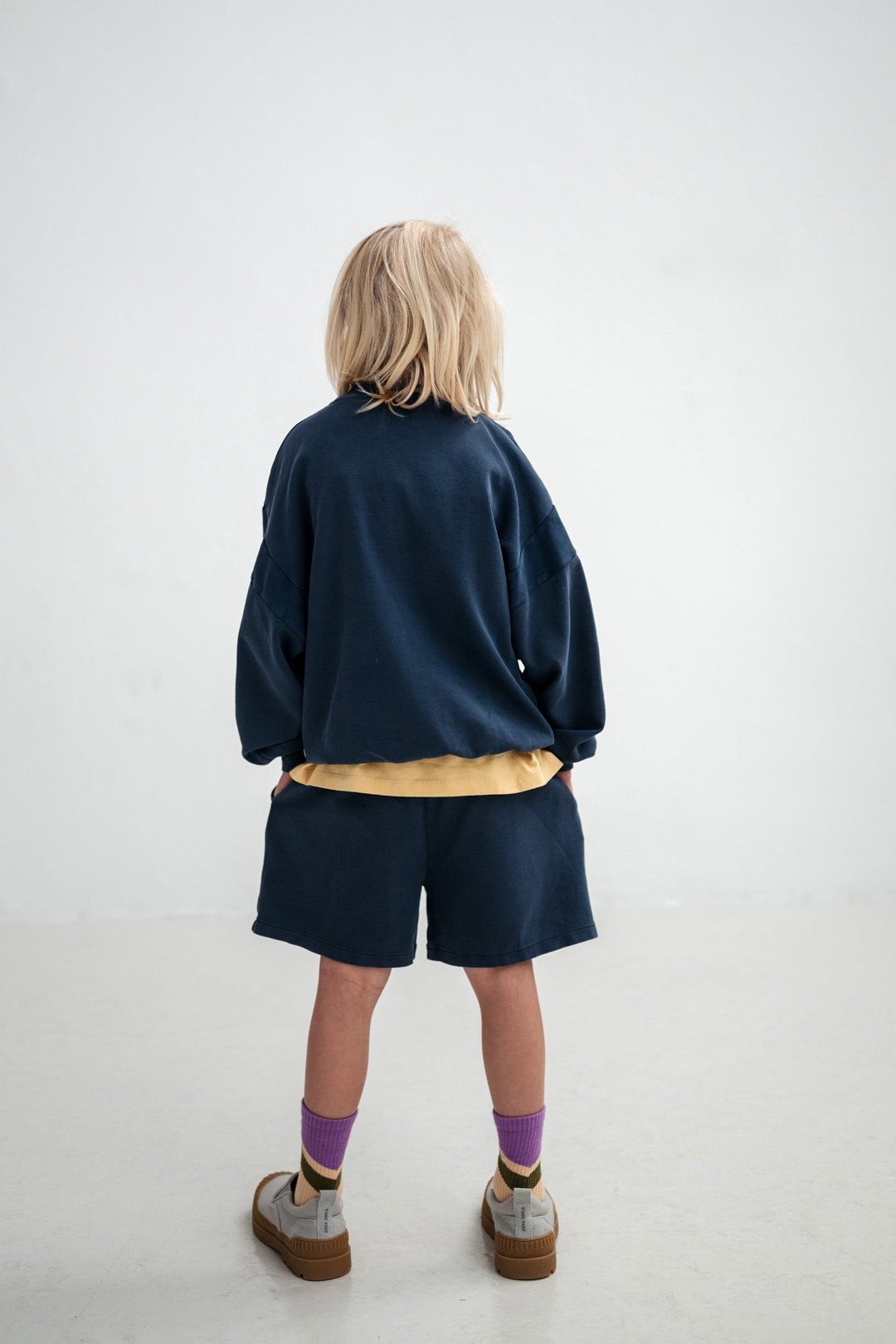 shorty - midnight teal