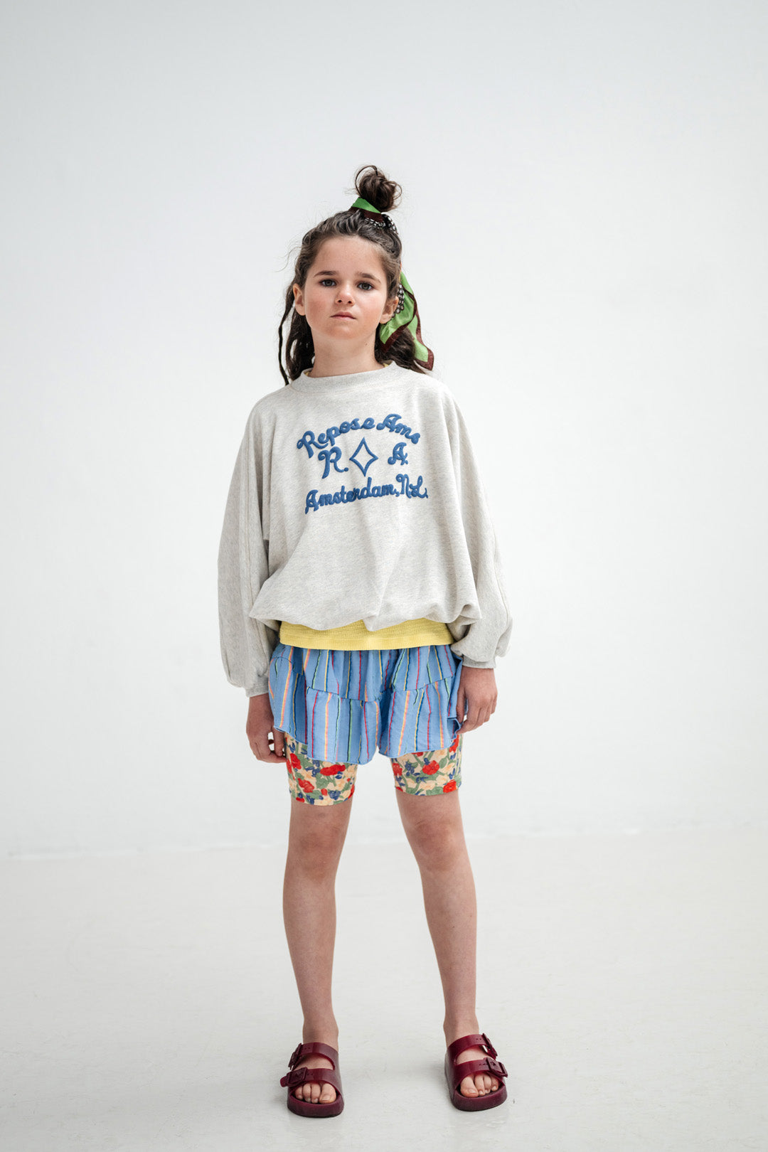 skirt short - radiant stripe