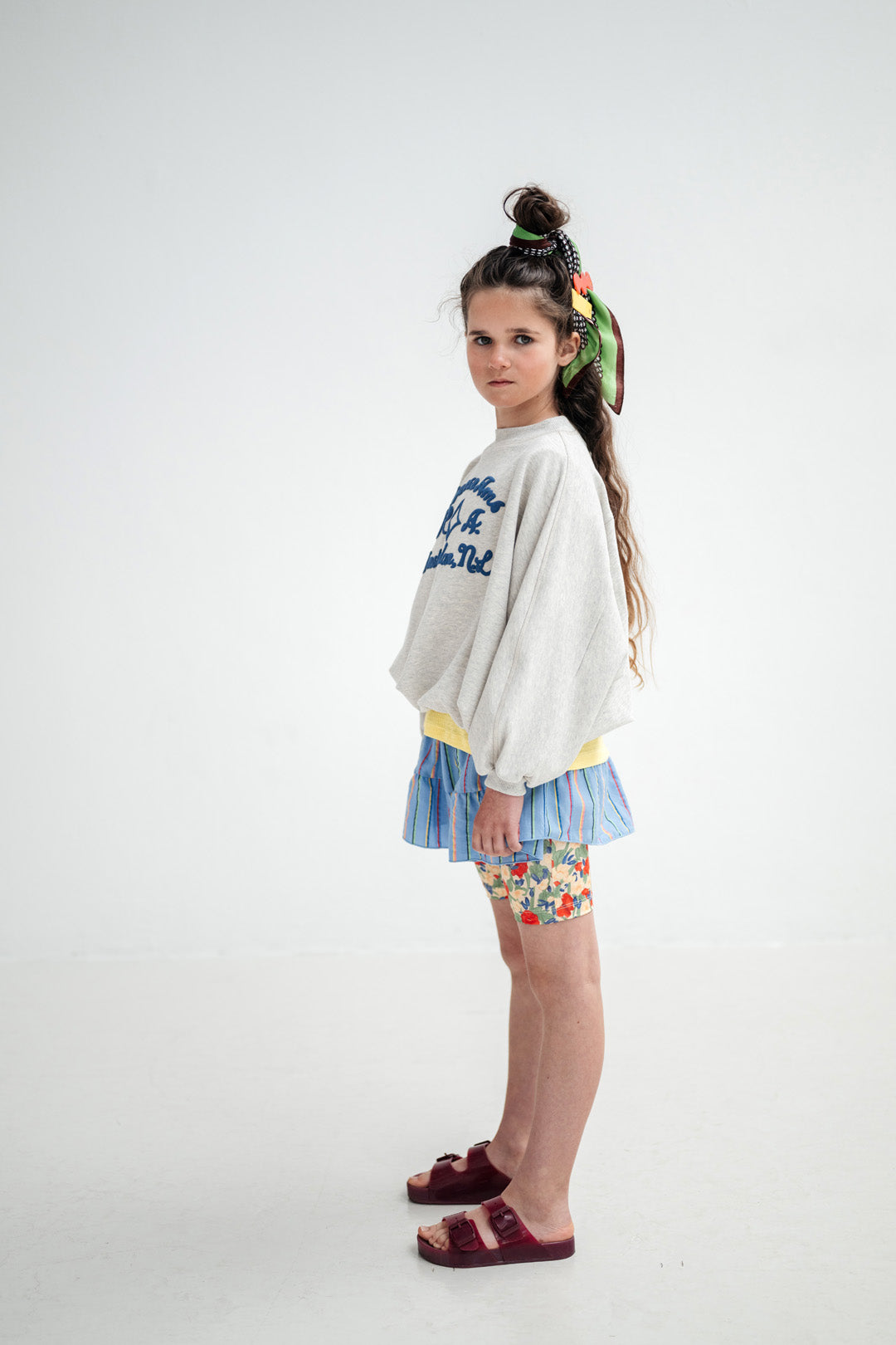 skirt short - radiant stripe
