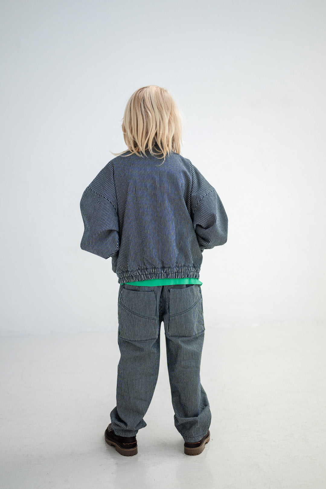 windbreaker - blue stripe