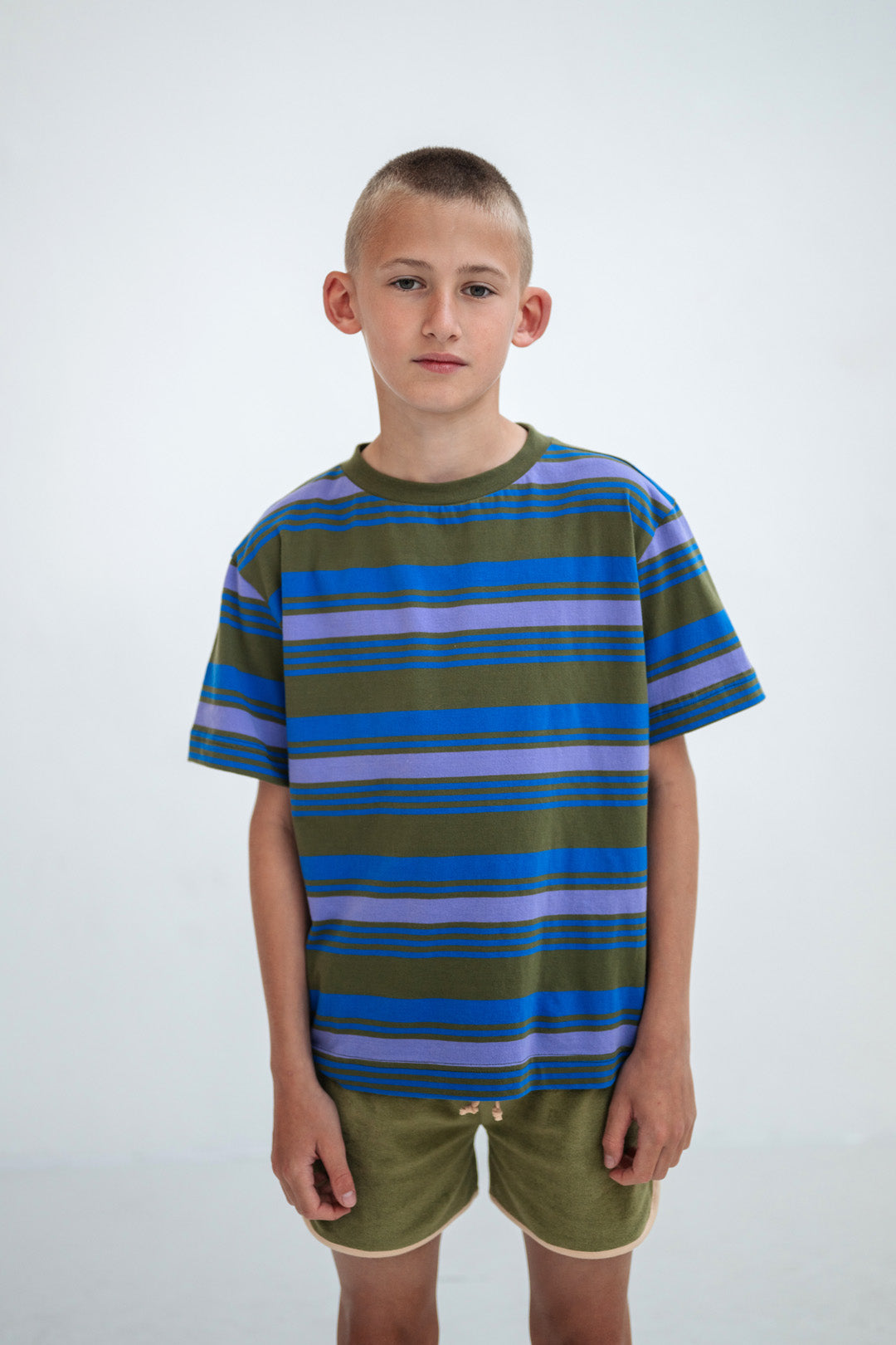 sporty short - dark khaki