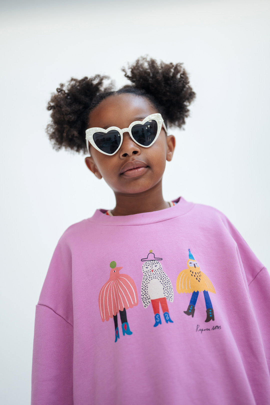 cozydrop sweater - mauve orchid