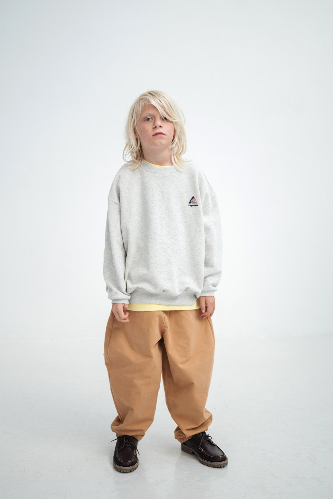 cozydrop sweater - light mixed cream