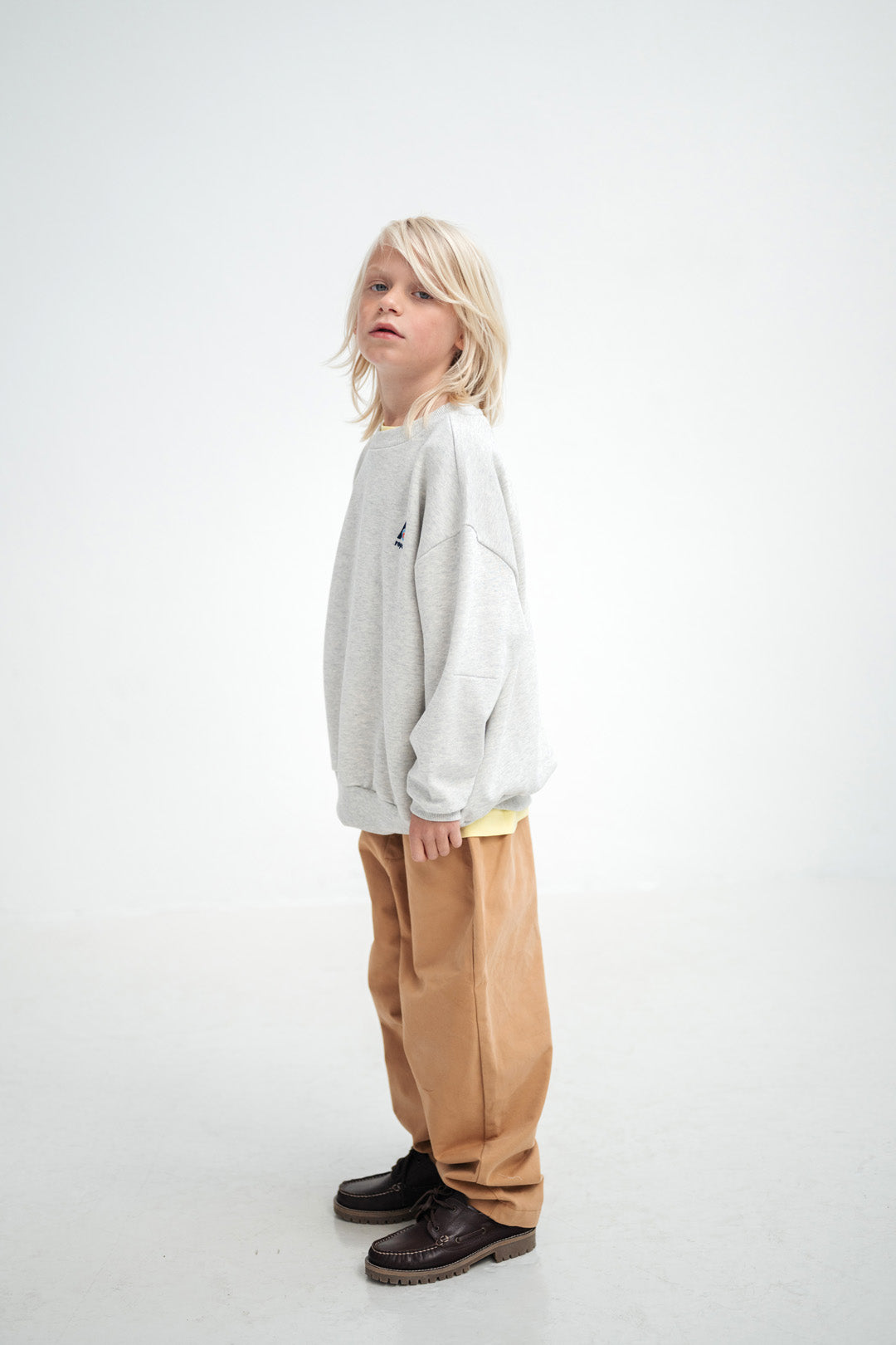 cozydrop sweater - light mixed cream