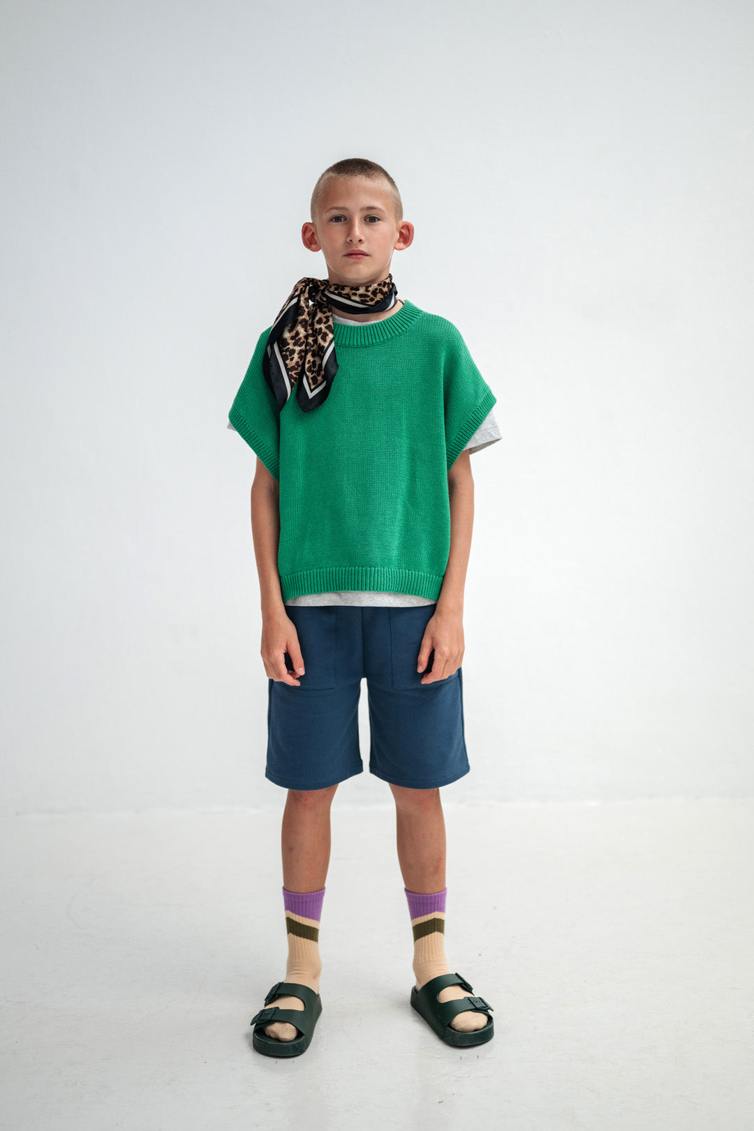 midi short - deep sea blue
