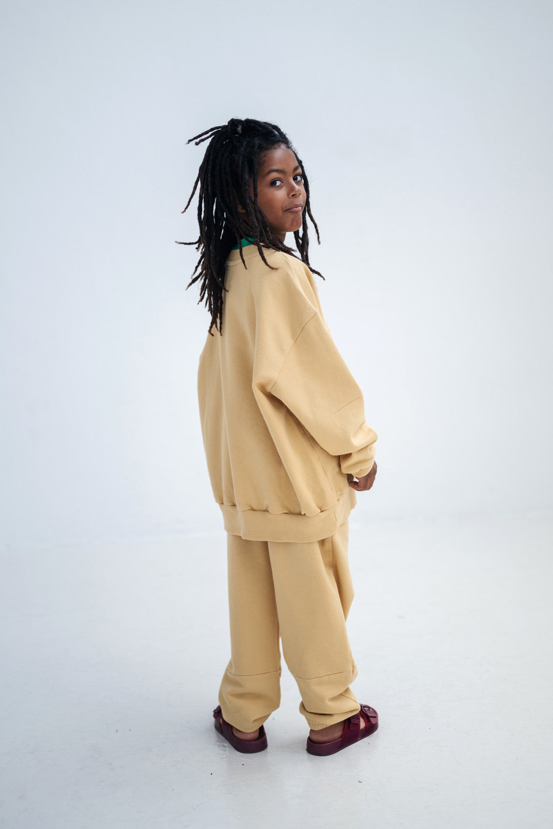 relax pant - golden oat