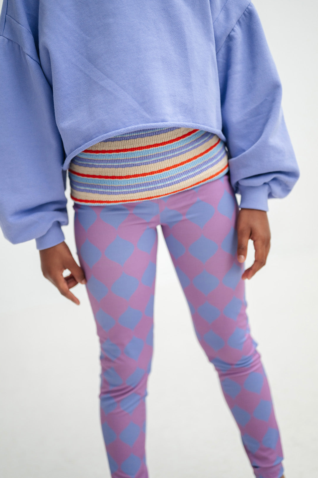 legging - soft harlequin