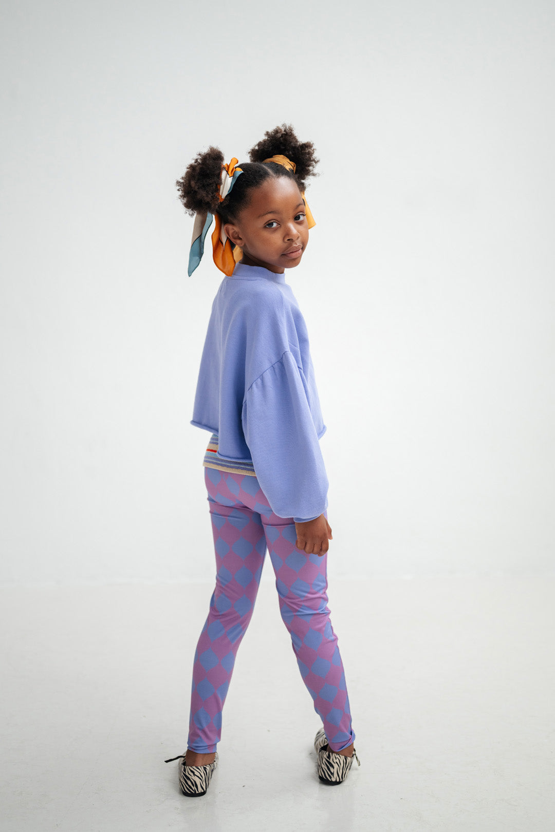 legging - soft harlequin