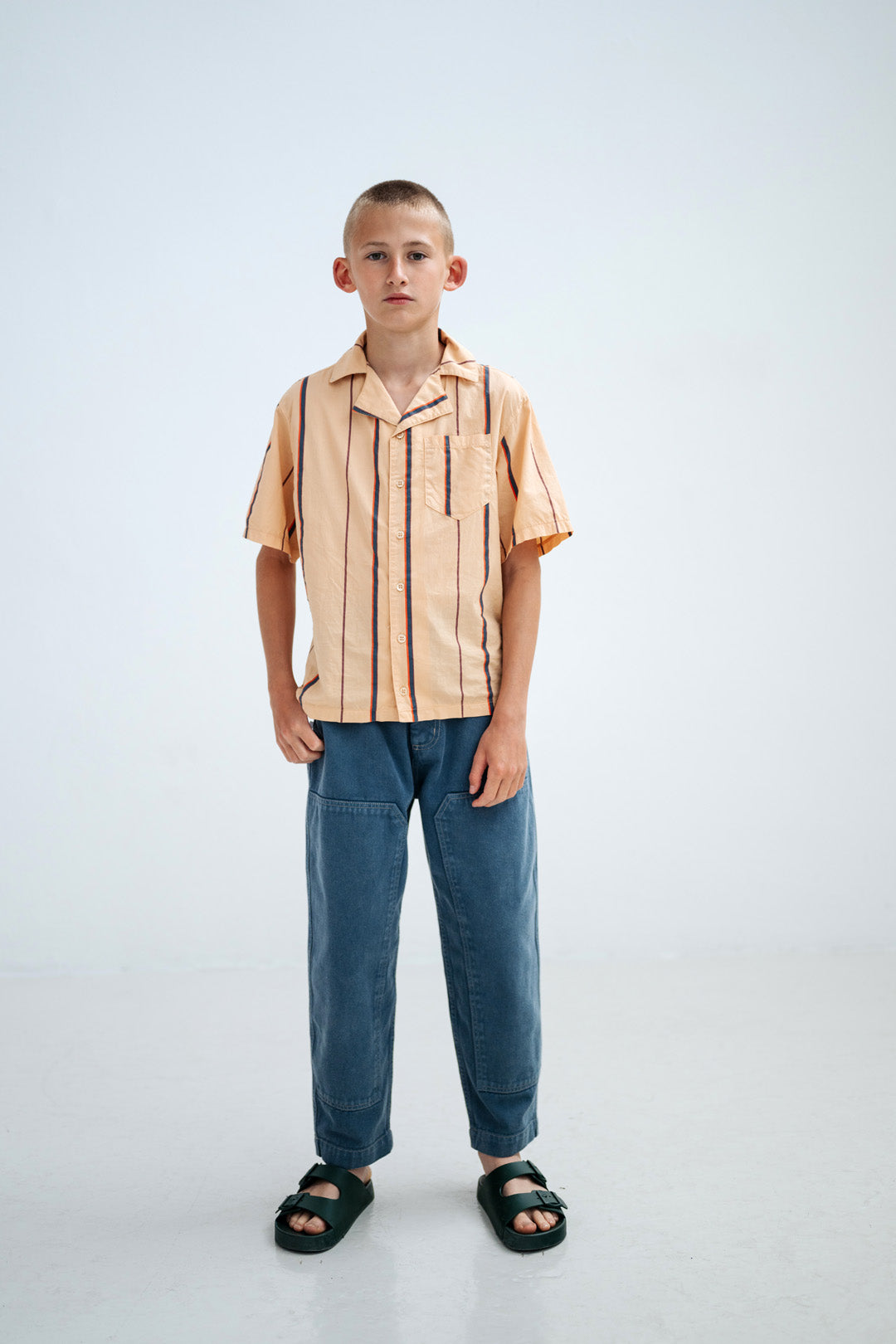 worker pant - deep sea blue