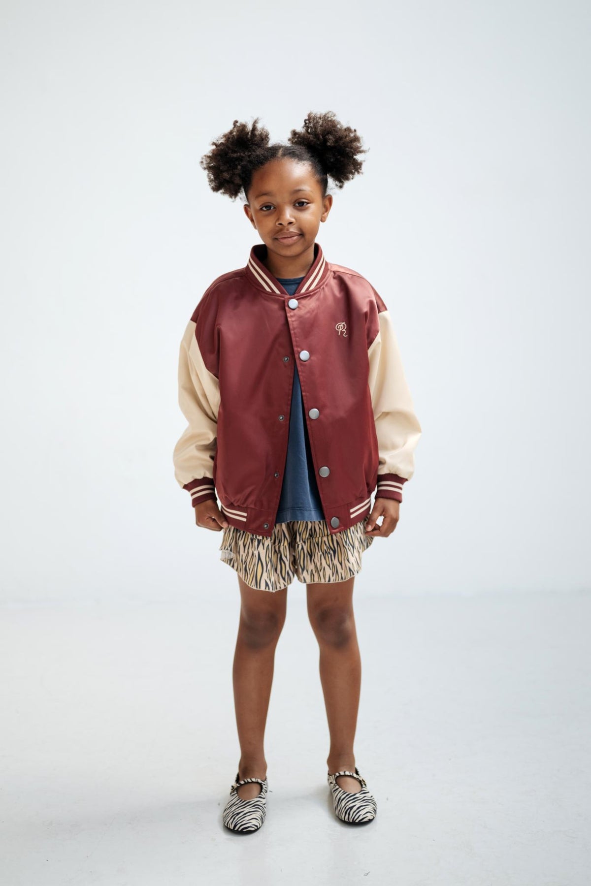skirt short - tiger flame