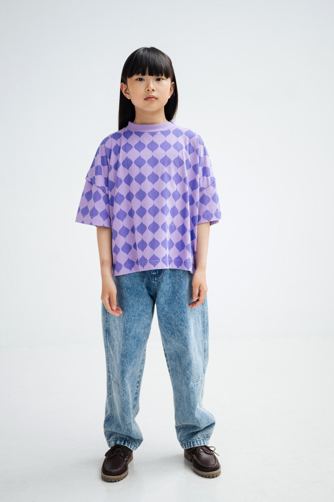 barrel pant - acid blue