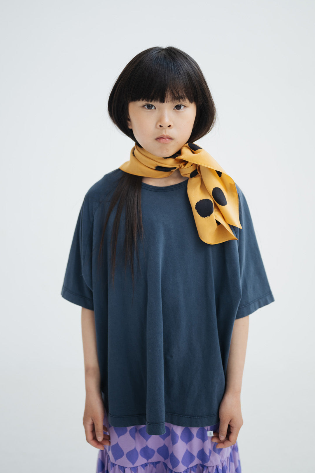 raglan boxy tee - midnight teal