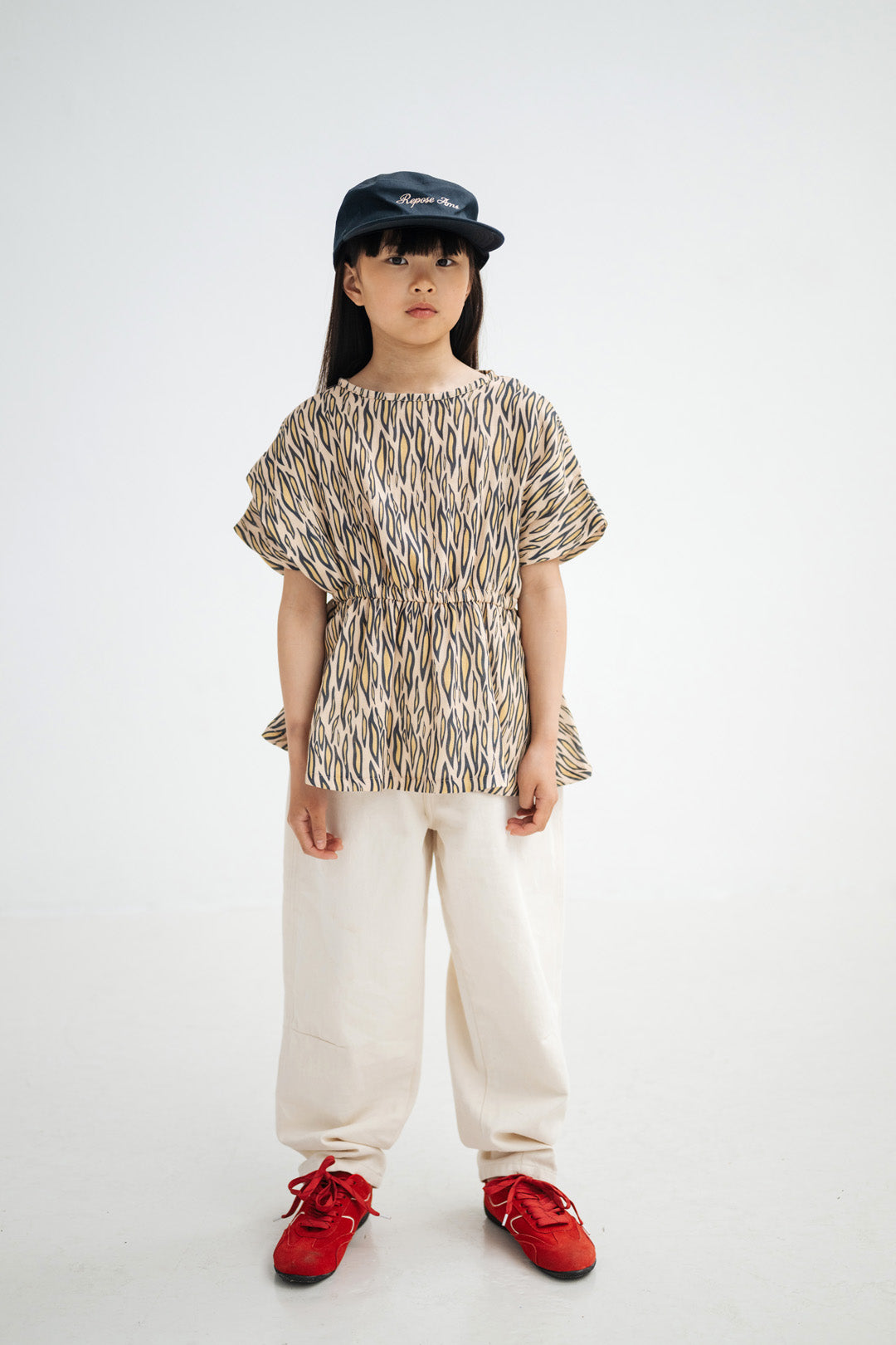barrel pant - ecru