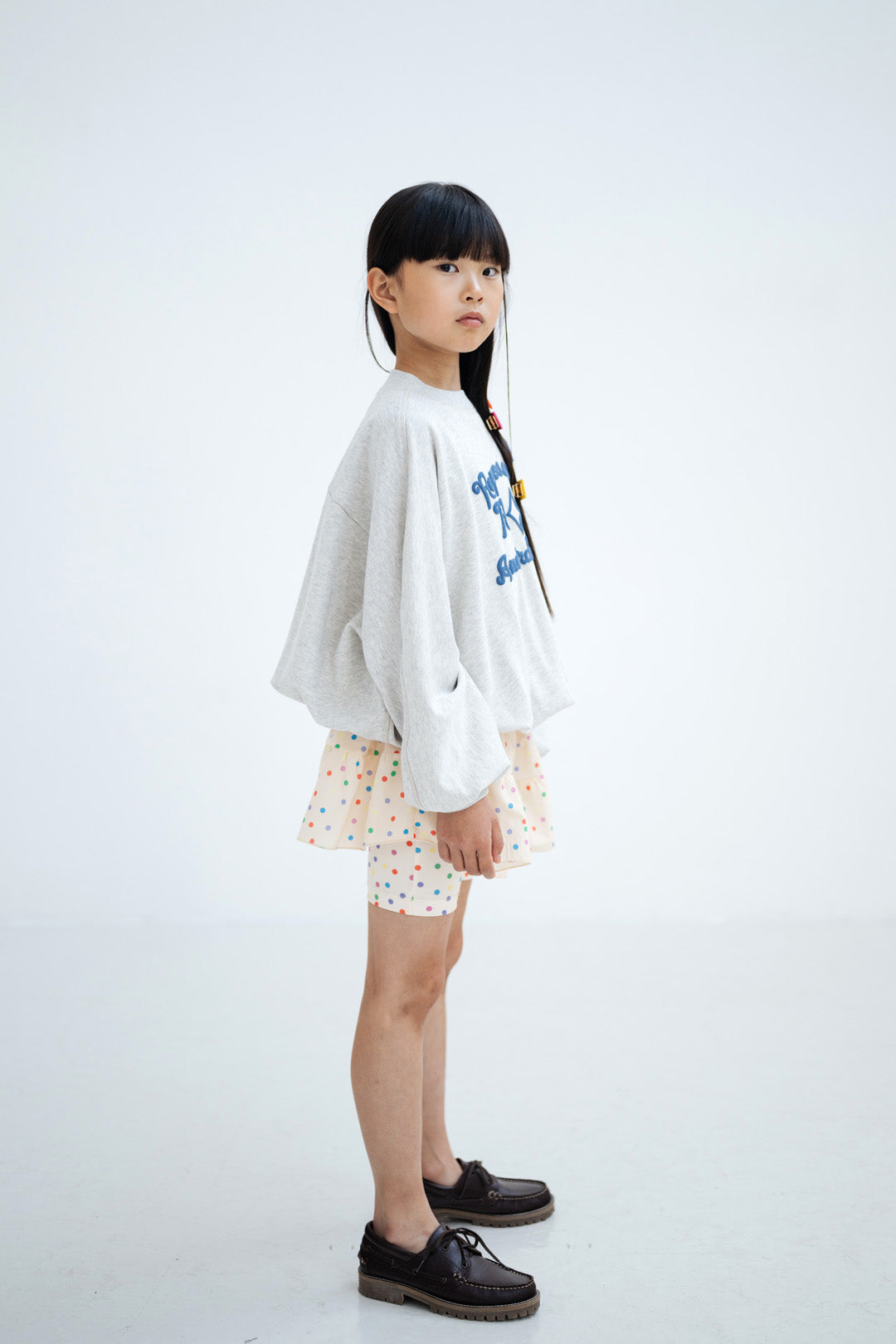 iris sweater - light mixed cream