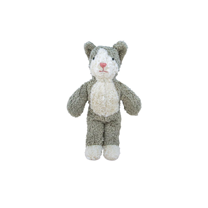 Senger Naturwelt animal baby cat soft toy in neutral colours