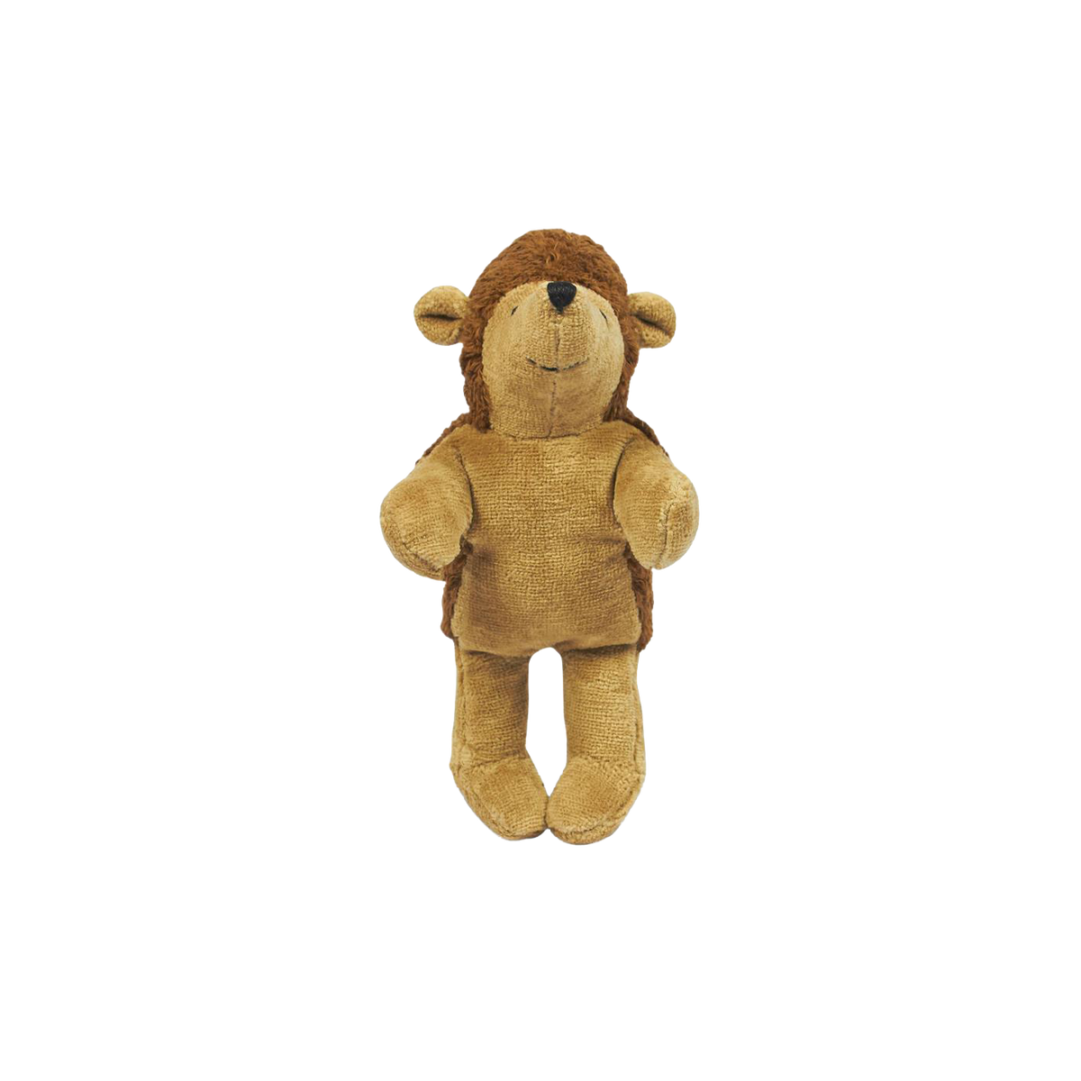 Senger Naturwelt animal baby hedgehog soft toy in brown