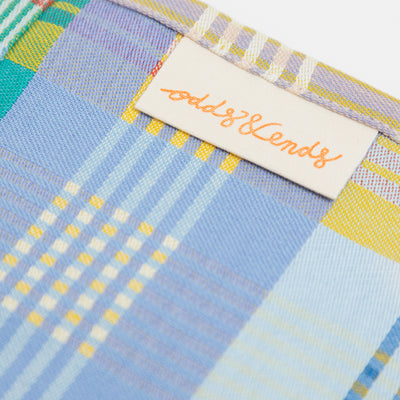 Set of four colorful cotton napkins made from leftover yarns – 40×40 cm – Foekje Fleur – made in Portugal