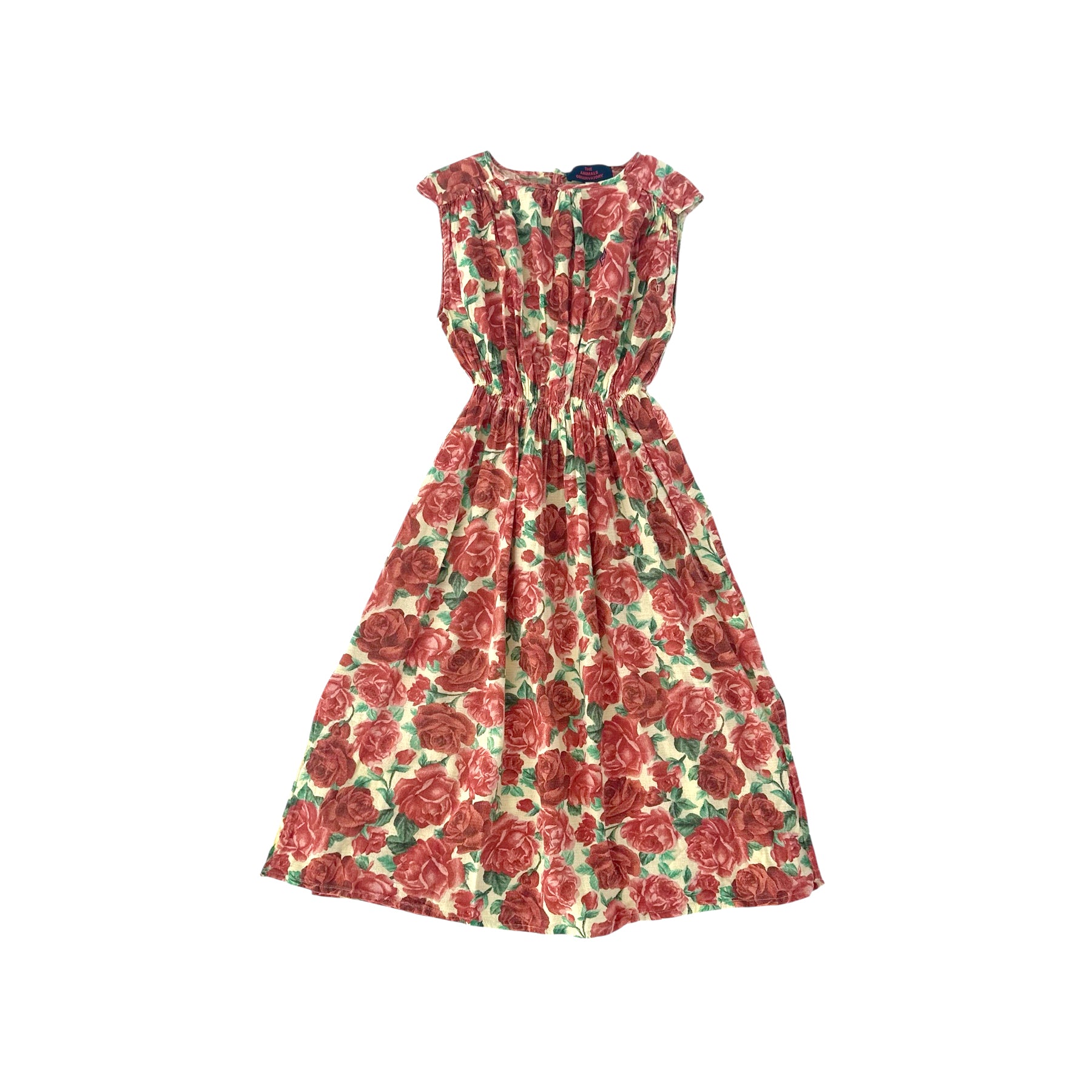 The Animals Observatory maxi dress all over rose print size 8