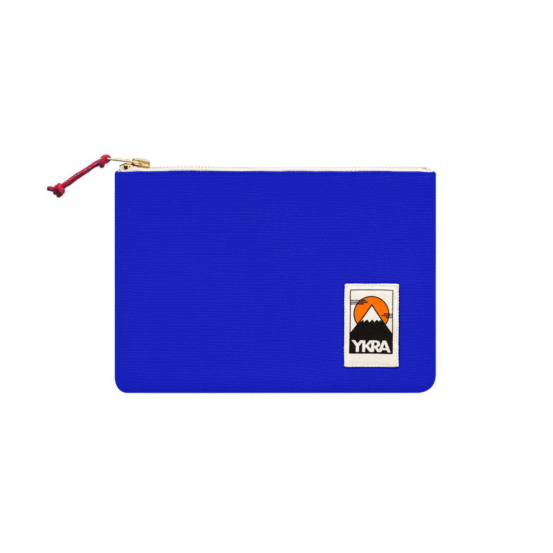Discover the YKRA Pouch, made from durable cotton canvas with a YKK zip. Perfect for stationery, toiletries and everyday essentials.