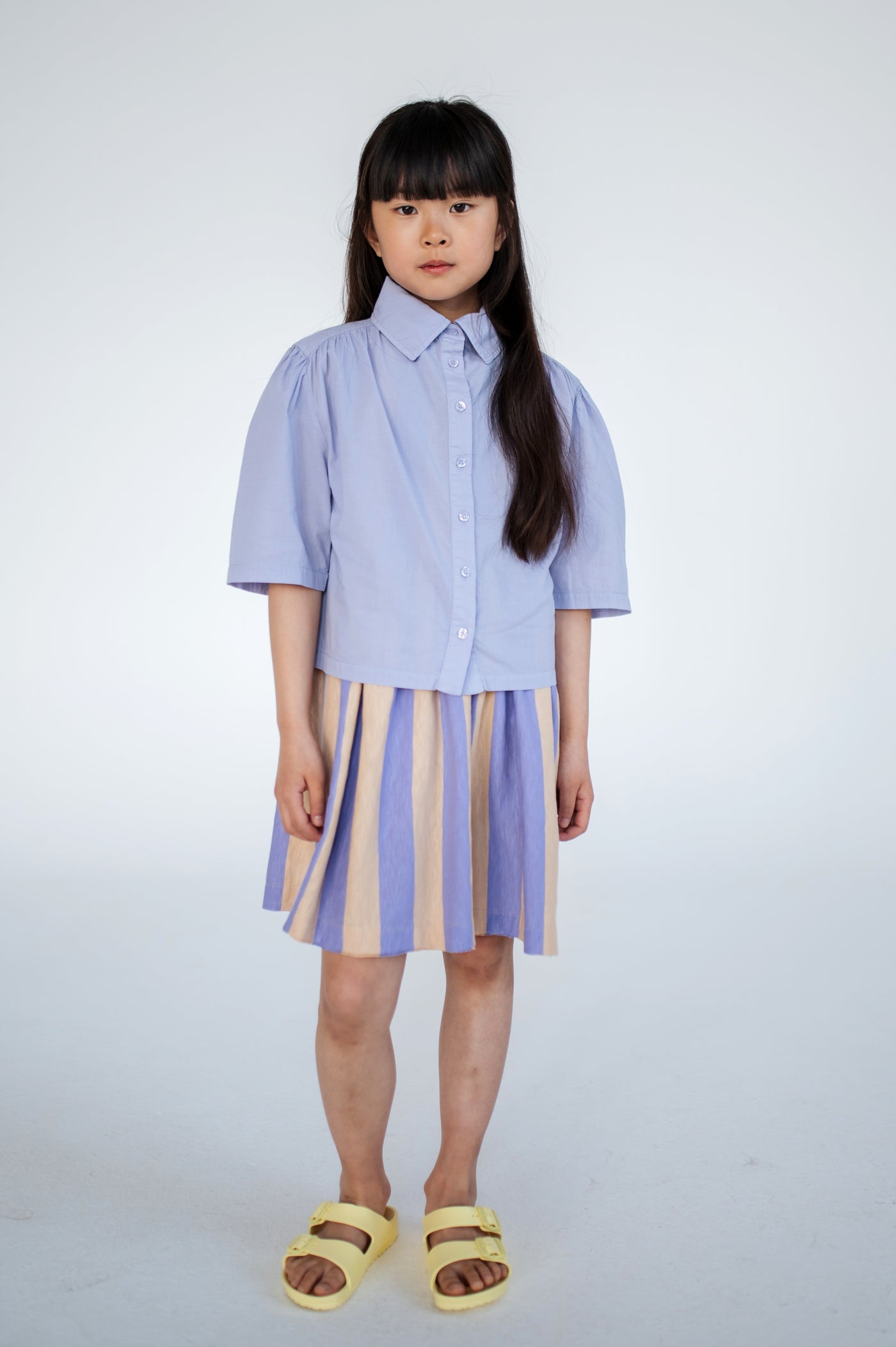 blouse - greyish lilac