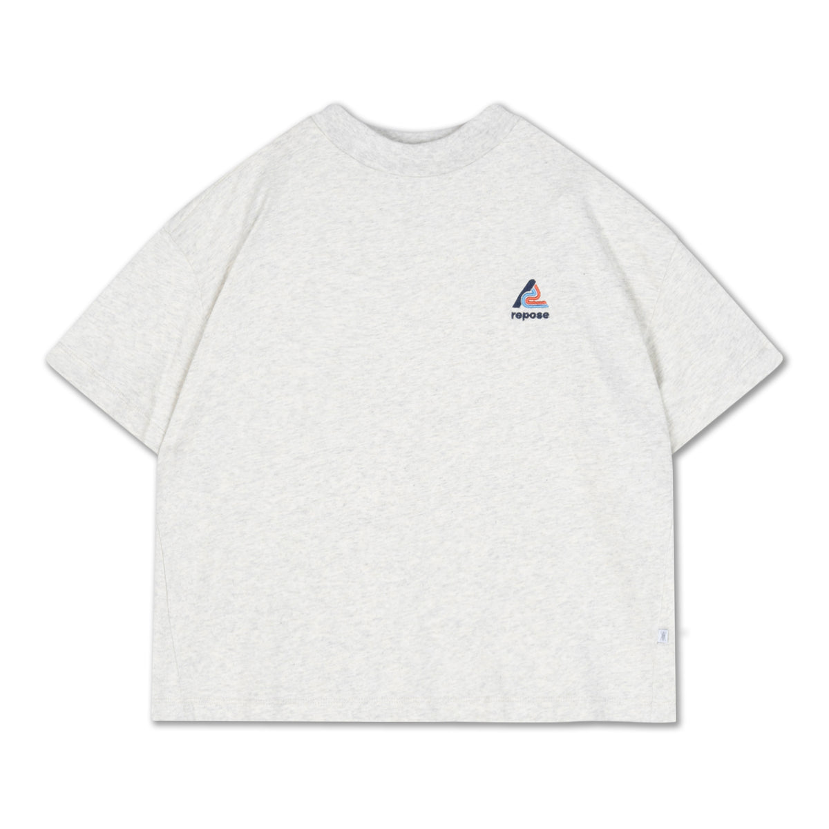 boxy tee - light mixed cream