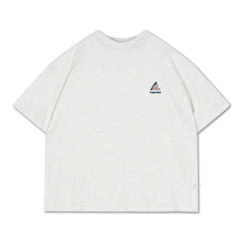 boxy tee - light mixed cream