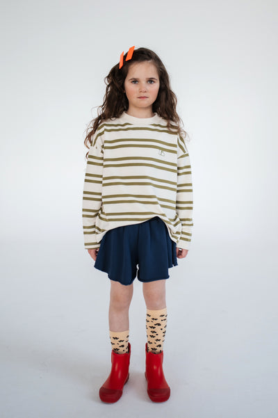 knee socks - leopard flower