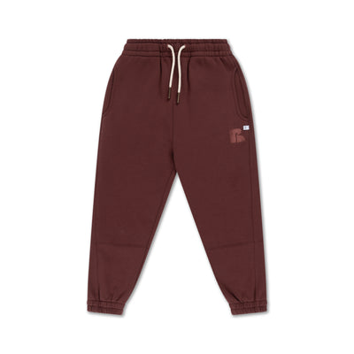 comfy pants - dark berry jam red