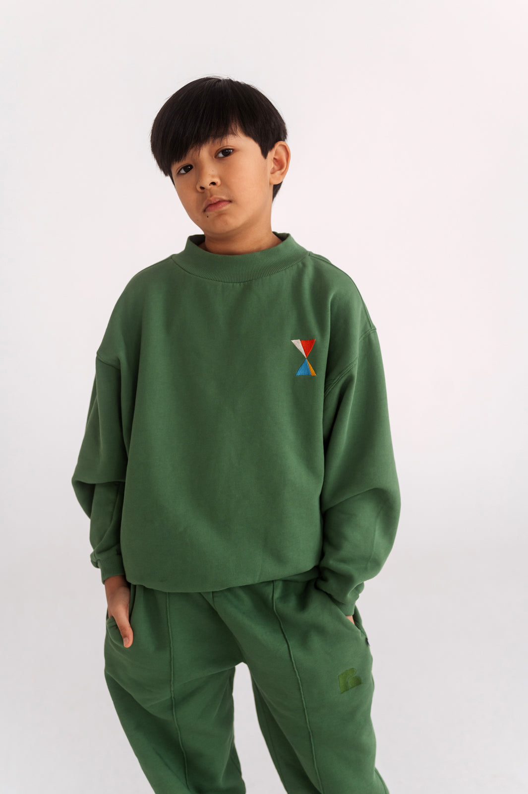 comfy sweater - bottle green