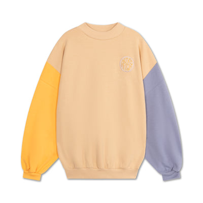 crewneck sweater - color block