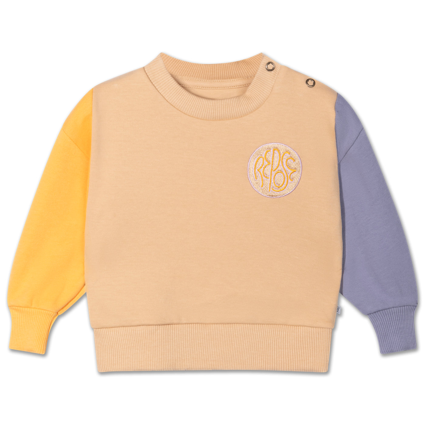 crewneck sweater - color block