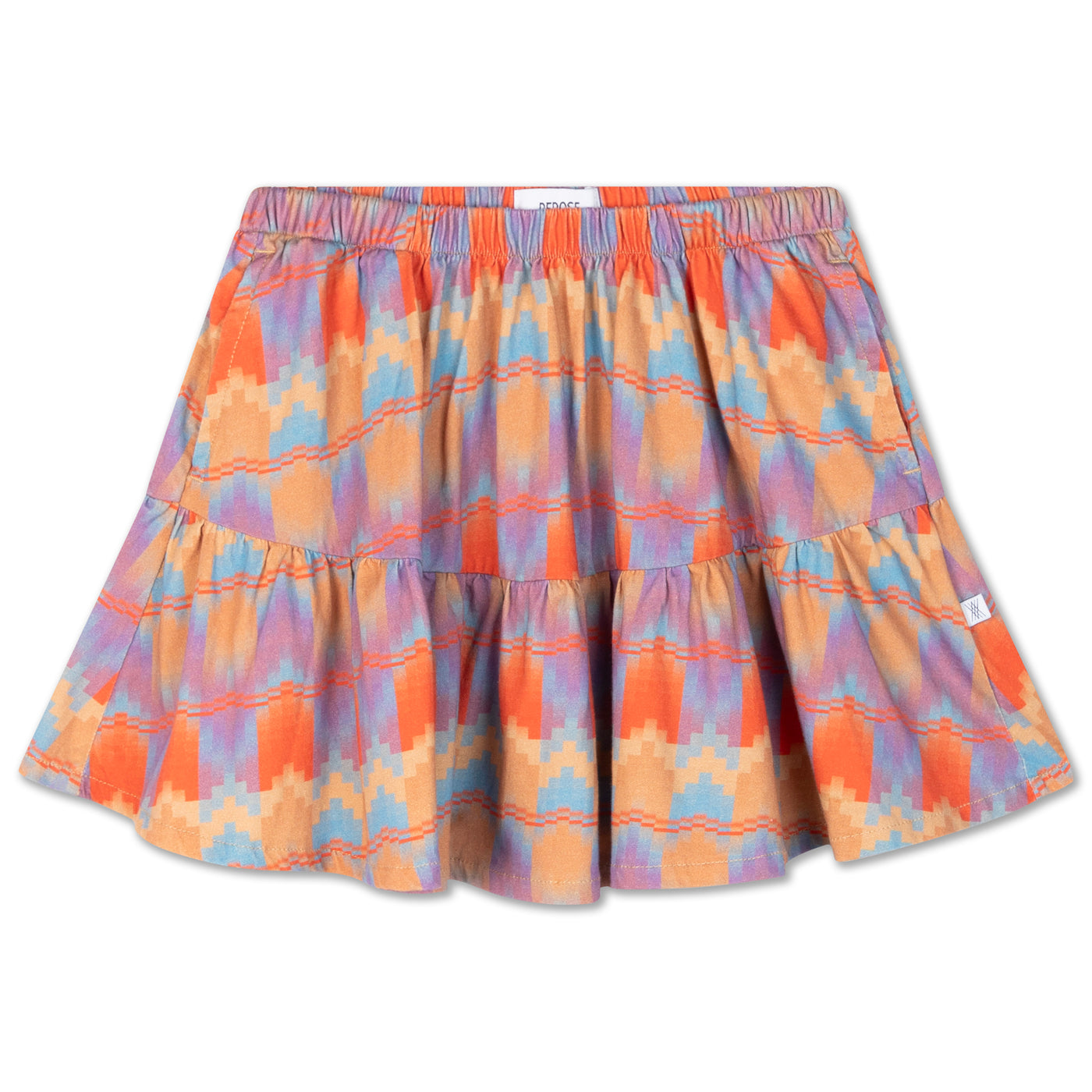 drip skirt - graphic blur