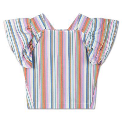 drip top - multi stripe