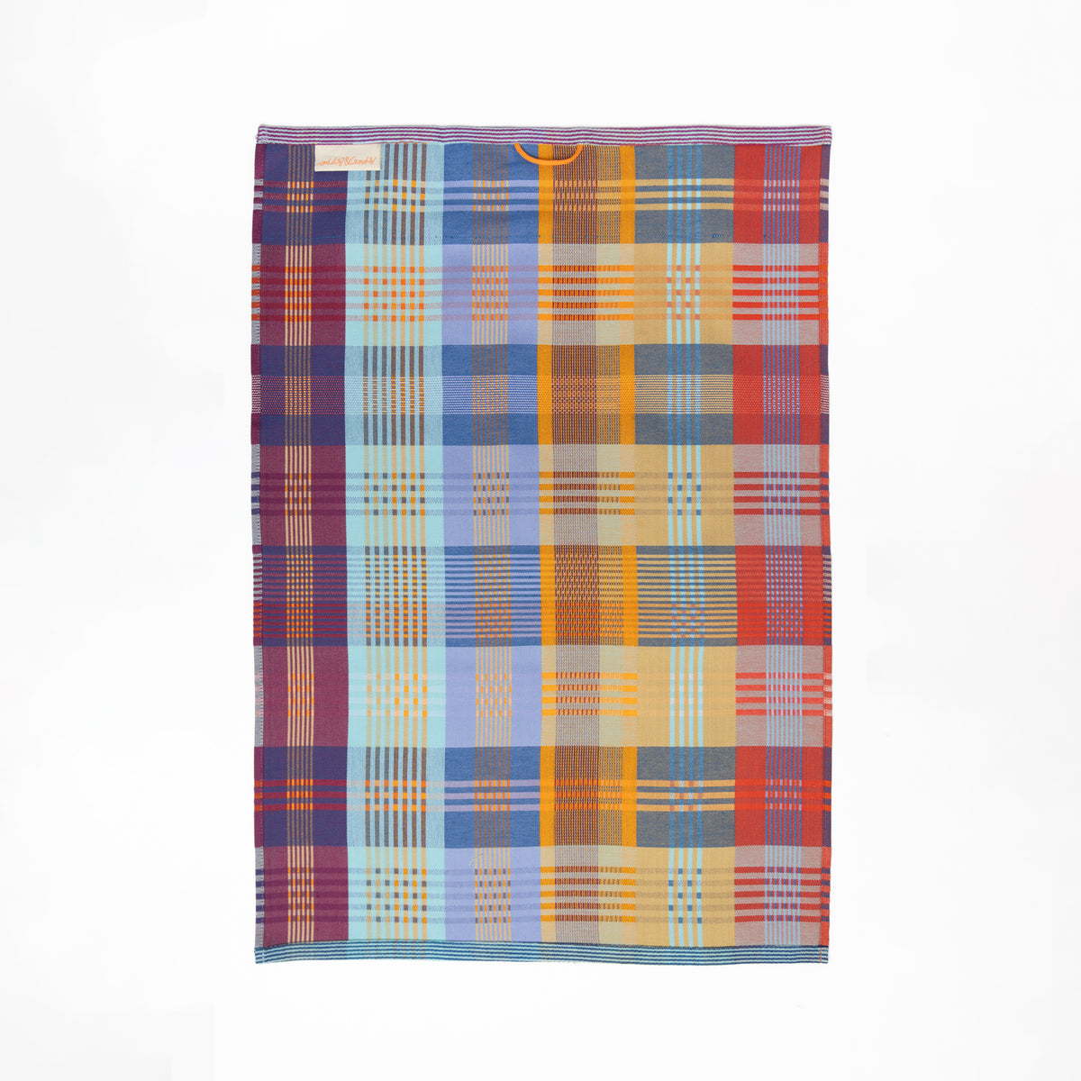 foekje fleur tea towel #95a made from 100% cotton created from industry leftovers colourful sustainable home textile 50 x 70 cm