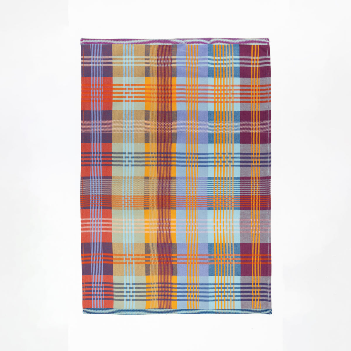 foekje fleur tea towel #95a made from 100% cotton created from industry leftovers colourful sustainable home textile 50 x 70 cm