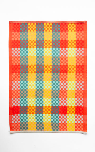 foekje fleur - #8 checkered check tea towel